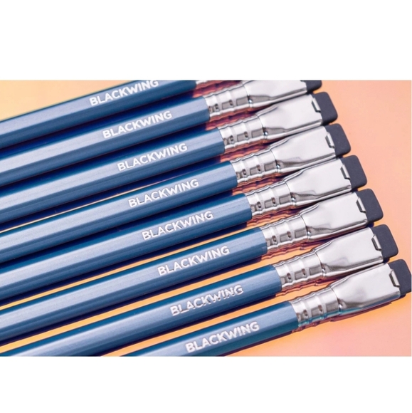 ❤️BUY 2 GET 1 FREE  Blackwing Pearl Blue Pencil,Set of 12,Retail Price$34.95 USD - Picture 4 of 16